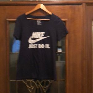 Niki navy blue tee shirt